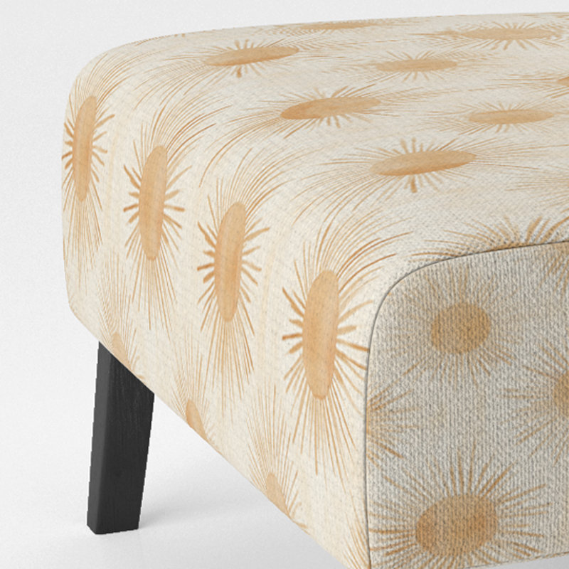 Fauteuil de chambre moderne moderne - Fauteuil de chambre Boho, Pantoufle sans accoudoirs