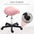 Aryss Adjustable Height Salon Stool with Wheels