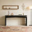 Console 65 pouces en placage de bois massif rustique-346338870