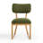 Green Performance Upcycled Fabric Dining Chair-1999963436
