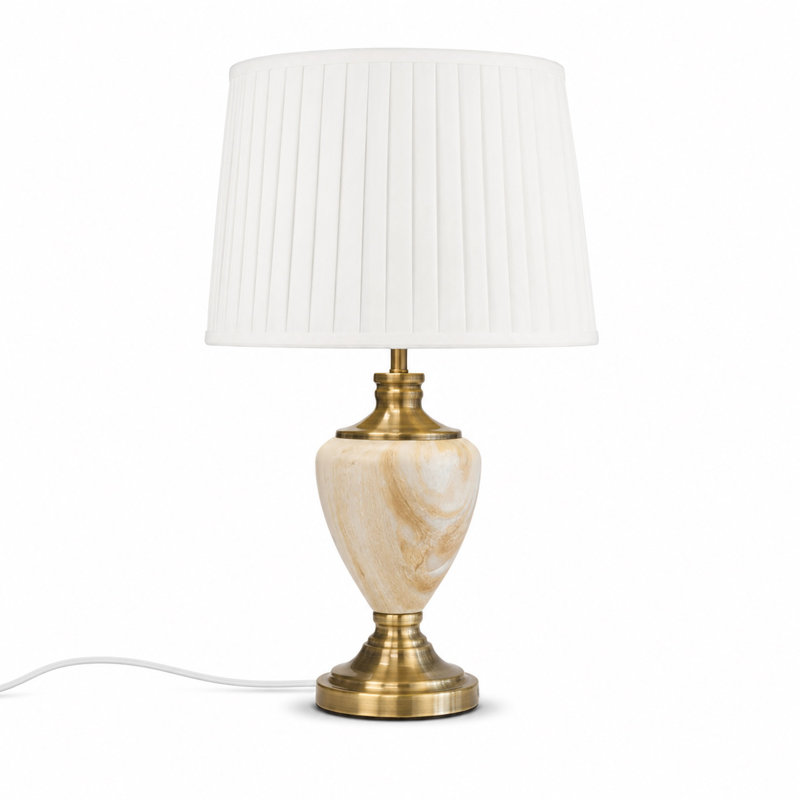 Waukomis 61cm Table Lamp, Gold