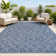 Bri Moroccan Trellis Navy/Light Gray Indoor/Outdoor Rug