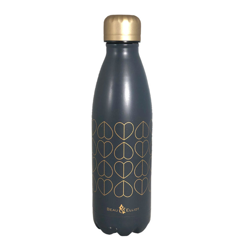 Beau & Elliot Stainless Steel Travel Mug, Dark Grey