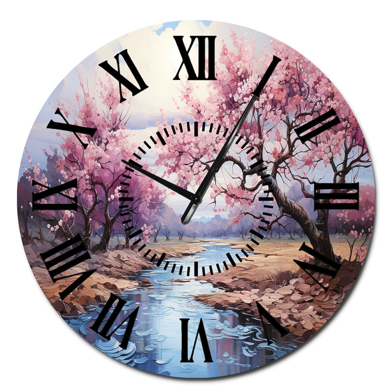 Horloge murale Vangogh, Surdimensionné
