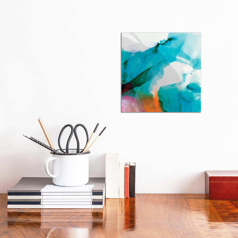 LA Abstract II by Sisa Jasper - No Frame Gallery-Wrapped Canvas Giclée on Canvas, 30.48cm H x 30.48cm W
