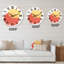 Minimal élémentaire organique et géométrique compostions XXI - horloge murale moderne-59913759