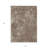 3' X 5' Brown And Beige Geometric Washable Indoor Outdoor Area Rug