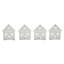 Ensemble de 4 bougies chauffe-plat Festive Finds 4,5 x 3,75 x 2,25-443627494