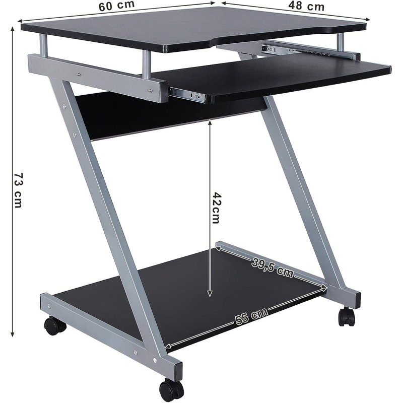 Steel Computer Desk