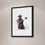 « agriculteur et le oiseau » par norman rockwell, reproduction d’art encadrée-1352316656