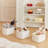 Small Cotton Rope Storage Basket Set Of 3 - 11"X7"X7" Perfect Woven Baskets For Storage, Ideal Storage Baskets For Organizing Toys, Towels, And More - Versatile Baskets For Shelves And Home Decor-1829634522