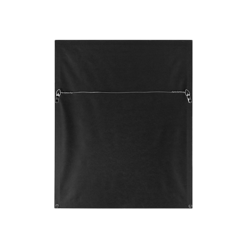Geo III Painting by John Beard, Black Floater Framed Canvas, 26" H x 26" W x 2" D