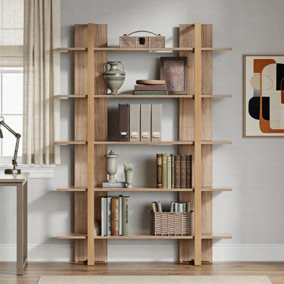 70.8" 5-Tier Freestanding Bookshelf, Narrow Etagere Bookcase Display Shelf