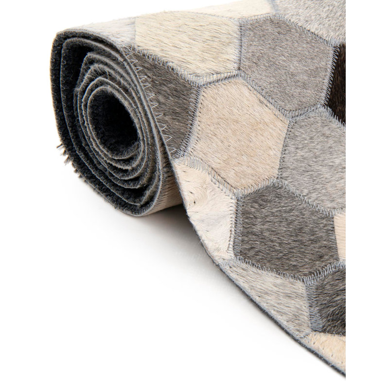 Shasa Abstract Indoor Rug, Square 7'10"