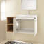 Ensemble de meuble-lavabo simple 35,24 po avec plateau en céramique Ruffy