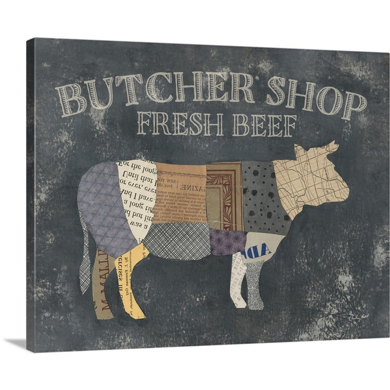 From the Butcher Elements 22 - impression, Toile tendue, H 24 po x l 30 po x P 1,25 po