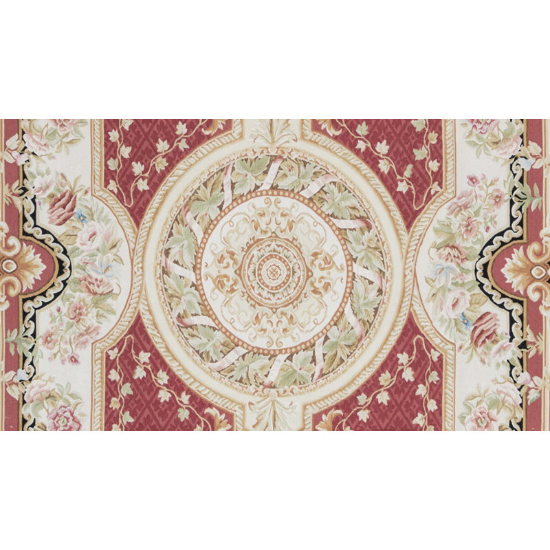 Aubusson One-of-a-Kind 9'1" X 12'1" Area Rug