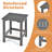 Tirmen Acacia Outdoor Adirondack Chair-983799479