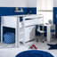 Valorie European Single (90 x 200cm) Mid Sleeper Loft Bed Bed-32515774-28079718