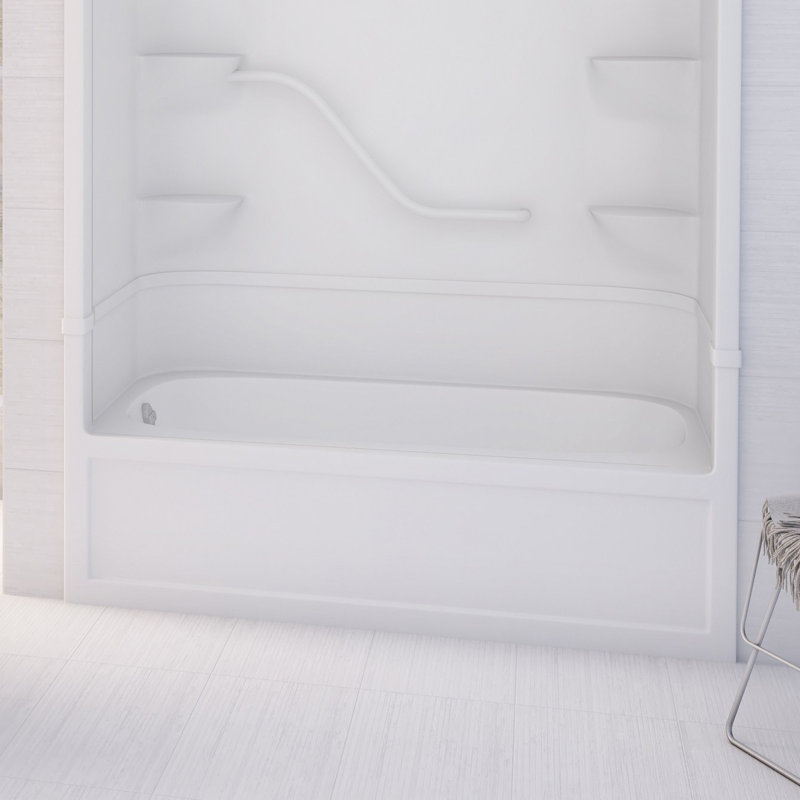 Baignoire de trempage en alcôve Parker, Gauche