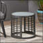 TATIana Table d'appoint durable et élégante, parfaite pour une utilisation intérieure et extérieure avec plateau spacieux et conception résistante aux intempéries.