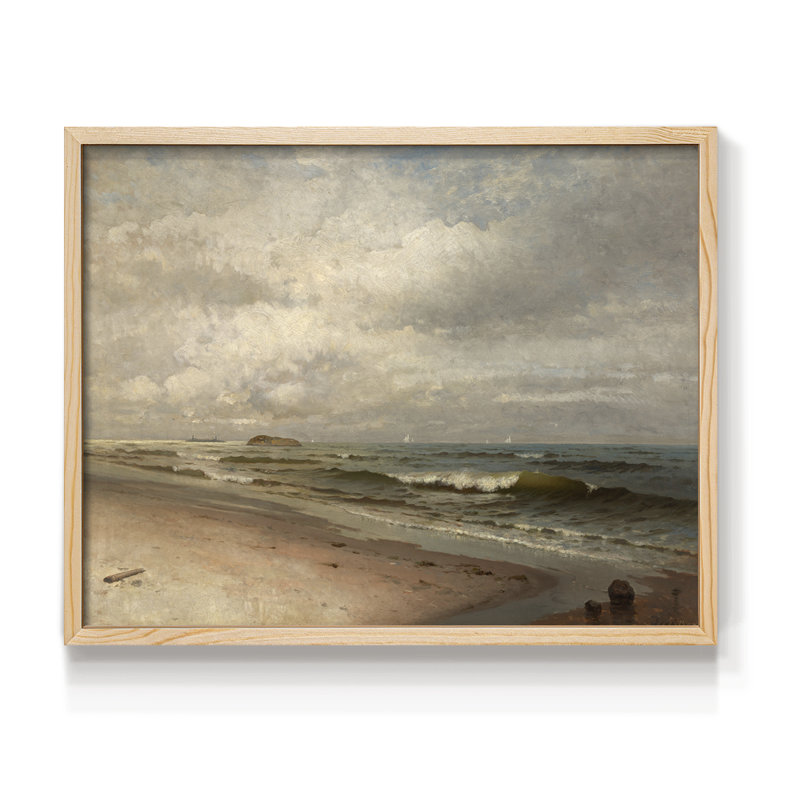 Paysages rétro-9 - reproduction encadrée - réaménageable, H 8 po x l 10 po, Naturel