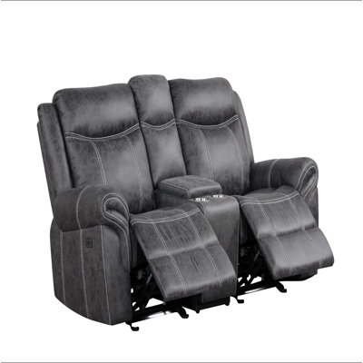 Causeuse en microfibre Zubaida