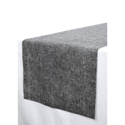 Festive Plain Linen Table Runner