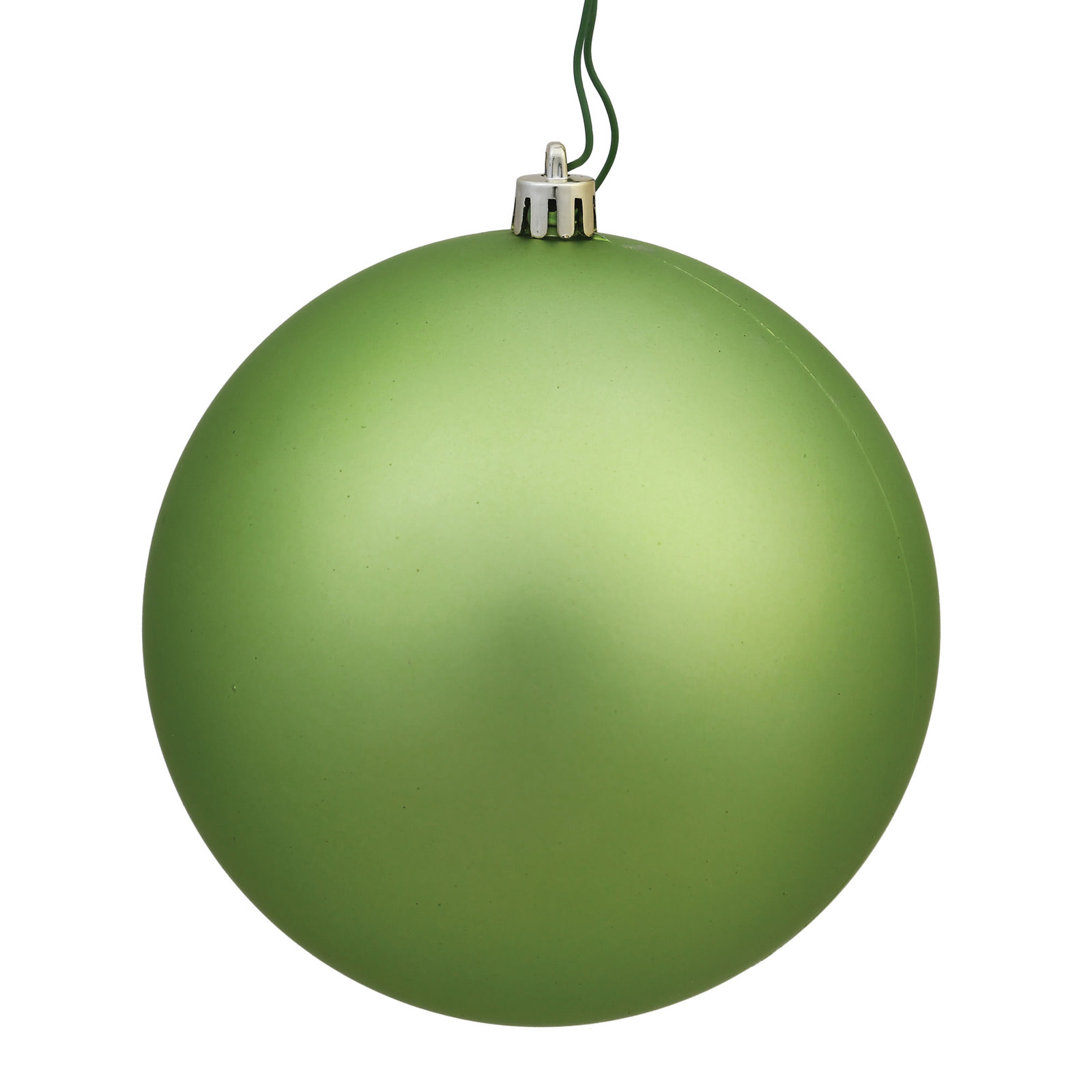 Holiday Décor Ball Ornament, 2.75" H x 2.75" W x 2.75" D, Matte Celadon