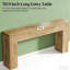 Console de style artistique, canapé, table d'appoint