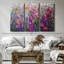 «Hollyhocks Inspired By Pollock» sur-189076566