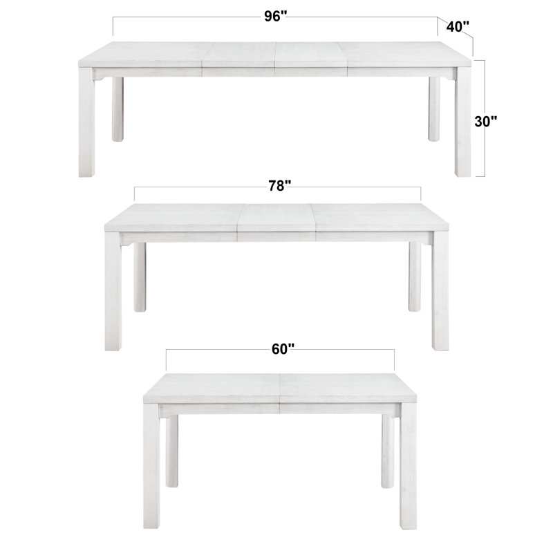 Nattaly Solid Wood Base Dining Table