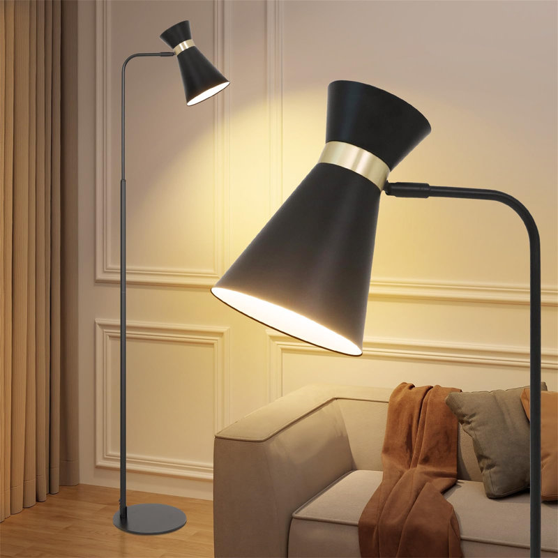 Arvell 156cm Arched Floor Lamp