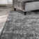 Tapis oriental gris foncé Shipley