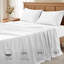 Ensemble de draps unis en microfibre Coolmax-134034538-134034539