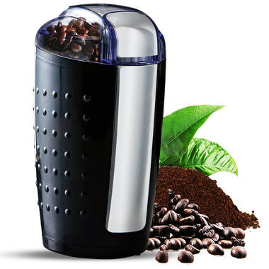 Coffee Grinder Spice Nut Grinders Blender 5 Core CG 01 - Black