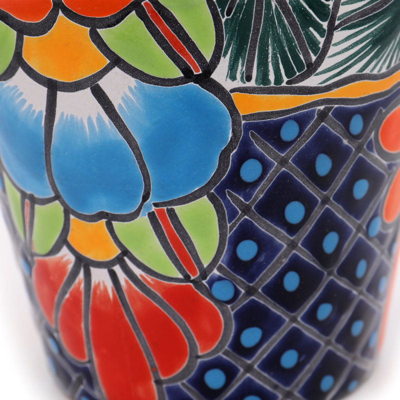Talavera Vase bleu