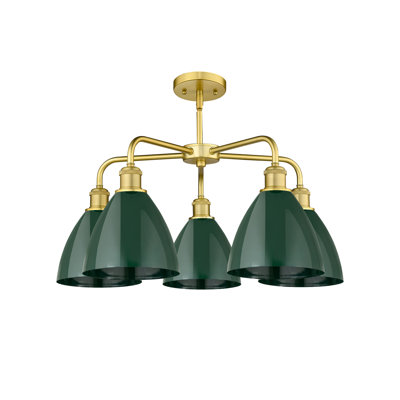 Lustre en dôme à 5 lumières Trickett