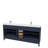 Rooh 71.25'' Double Bathroom Vanity Base Only-92461905