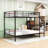 Metal Bunk Bed With Staircase And Wardrobe-2092983494-2092983495