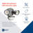 Sensor Security Flood Light (pack of 2)-69757607