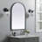 Sabine Metal Arch Wall Mirror-272105429-272105438