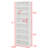 CD DVD Storage Cabinet, Bookcase, Adjustable Shelf 8-Layer Storage, Display Bookshelf, Home, Office, Multi-Functional Double-Layer Bookcase, Can Be Disassembled Into Two 4-Layer Storage Bookcases-1006226122