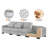5 - Piece Sectional Sofa With Ottoman-88887279