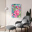 Art mural en verre Blooming Free-1725987432