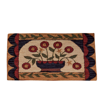 Tapis crocheté à motif de fleurs 2 po x 3 po Park Designs