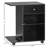 Printer Table Desk, Rolling Cart Stand With Wheels And Adjustable Shelf