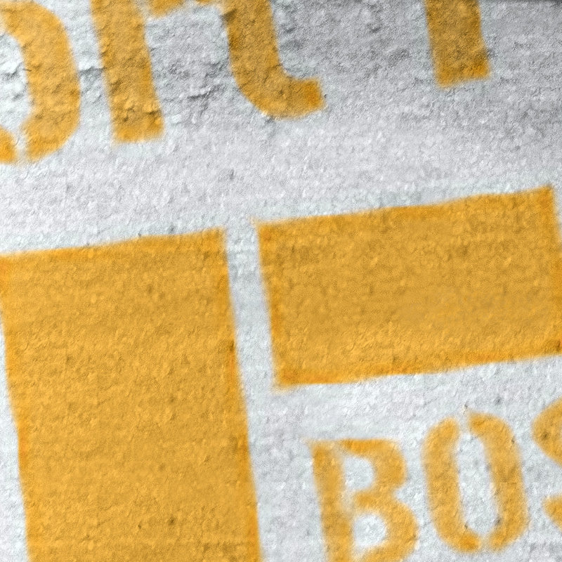 Bath Towel, Orange, Microfiber, Boston
