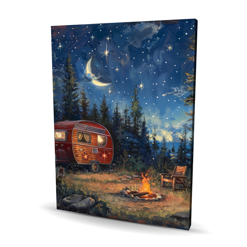 Campfire Beige Canvas - Elegant Home Decor Accent Piece