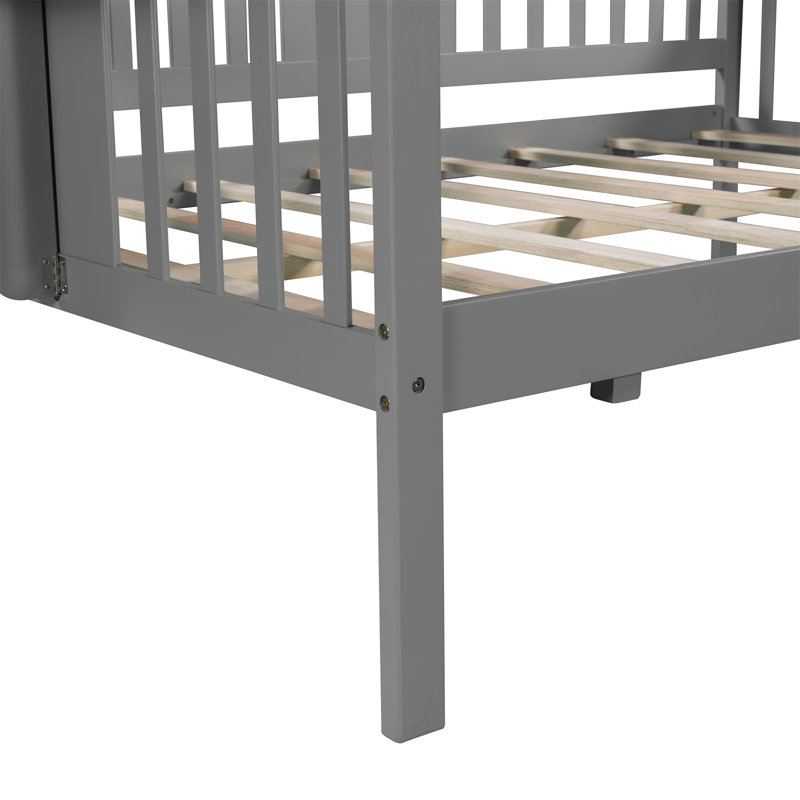 Rashann Daybed with Drawers, Gray 2, Full / Double 2